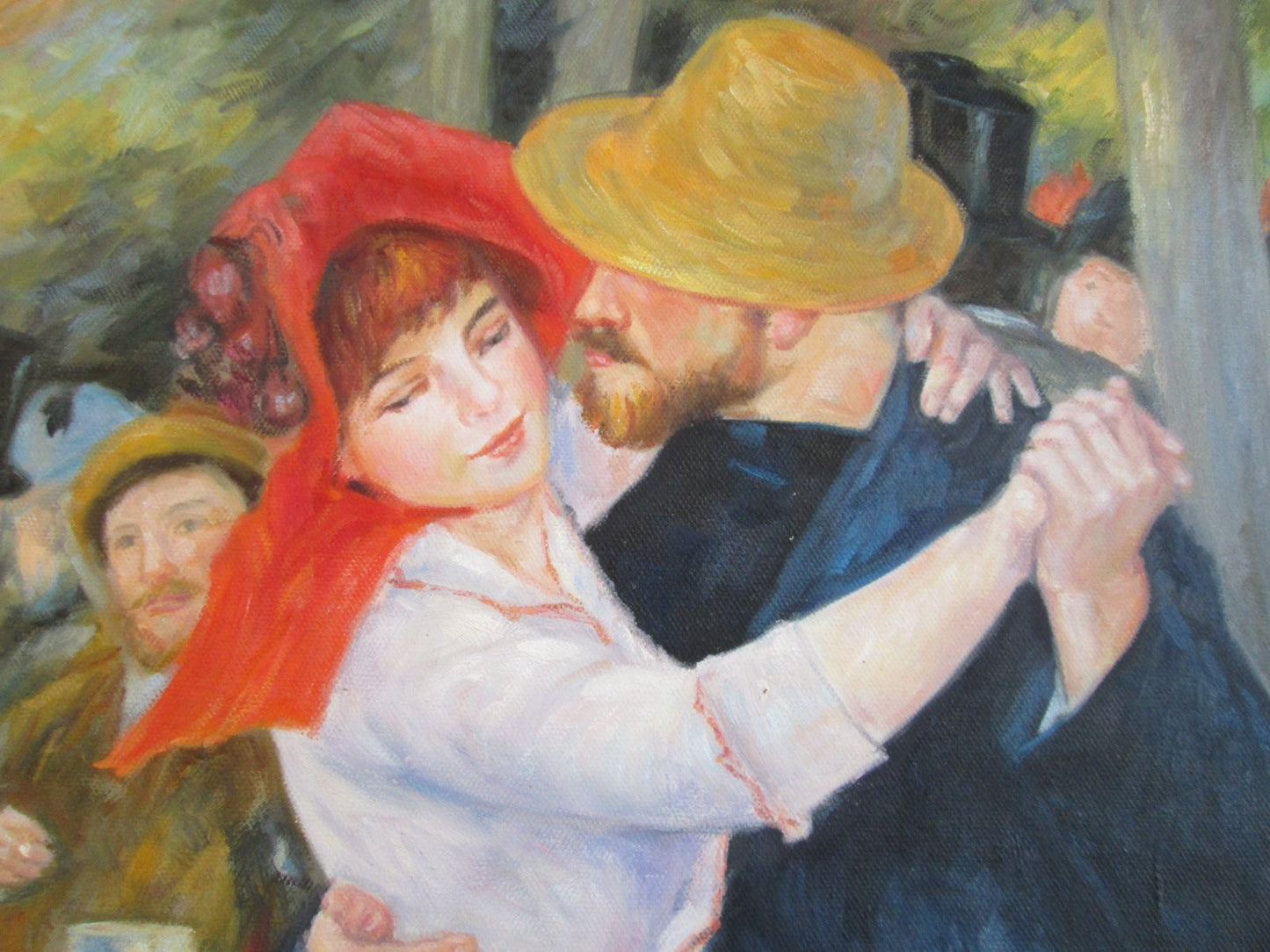 "Dance at Bougival" - Pierre-Auguste Renoir - Framed Reproduction