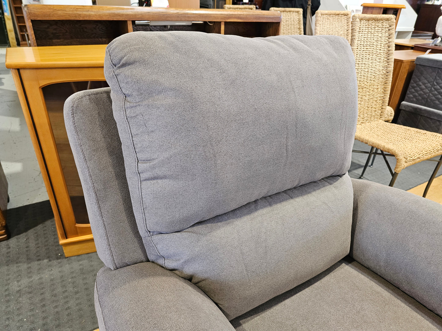LANGLEY Fabric Lift Chair - Mink
