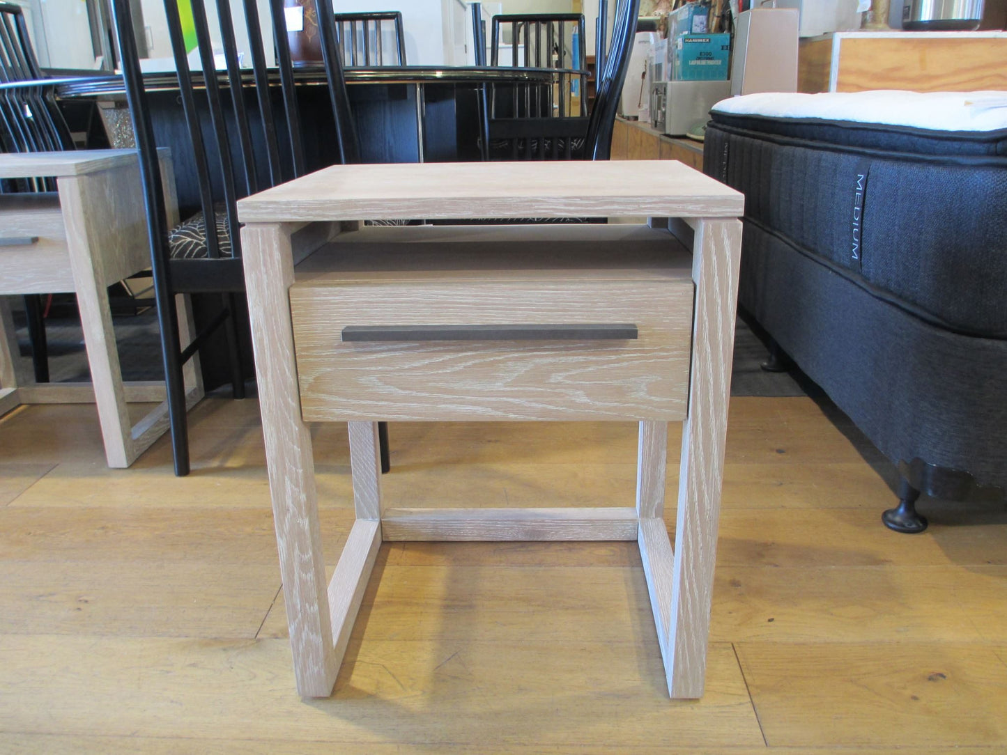 Porto Nightstand "Coastal Brushed Oak"