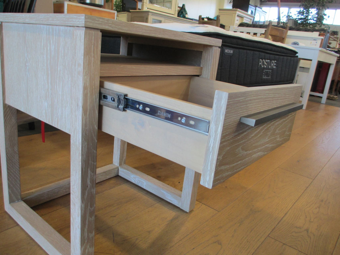 Porto Nightstand "Coastal Brushed Oak"