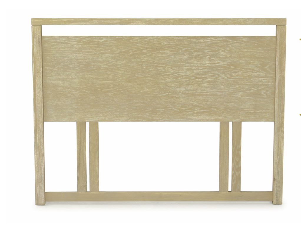 Porto Queen Headboard "Coastal Brushed Oak"
