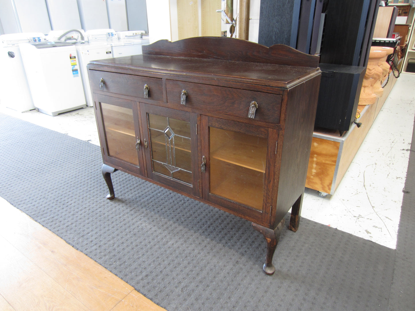 Art Deco Oak Sideboard