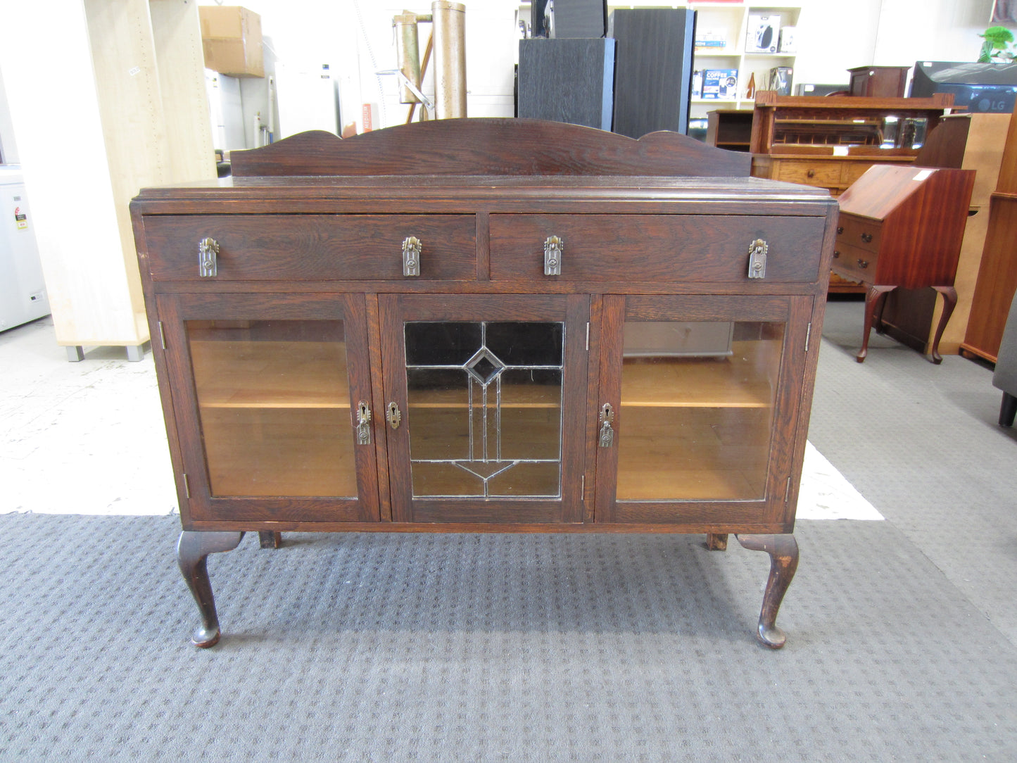 Art Deco Oak Sideboard