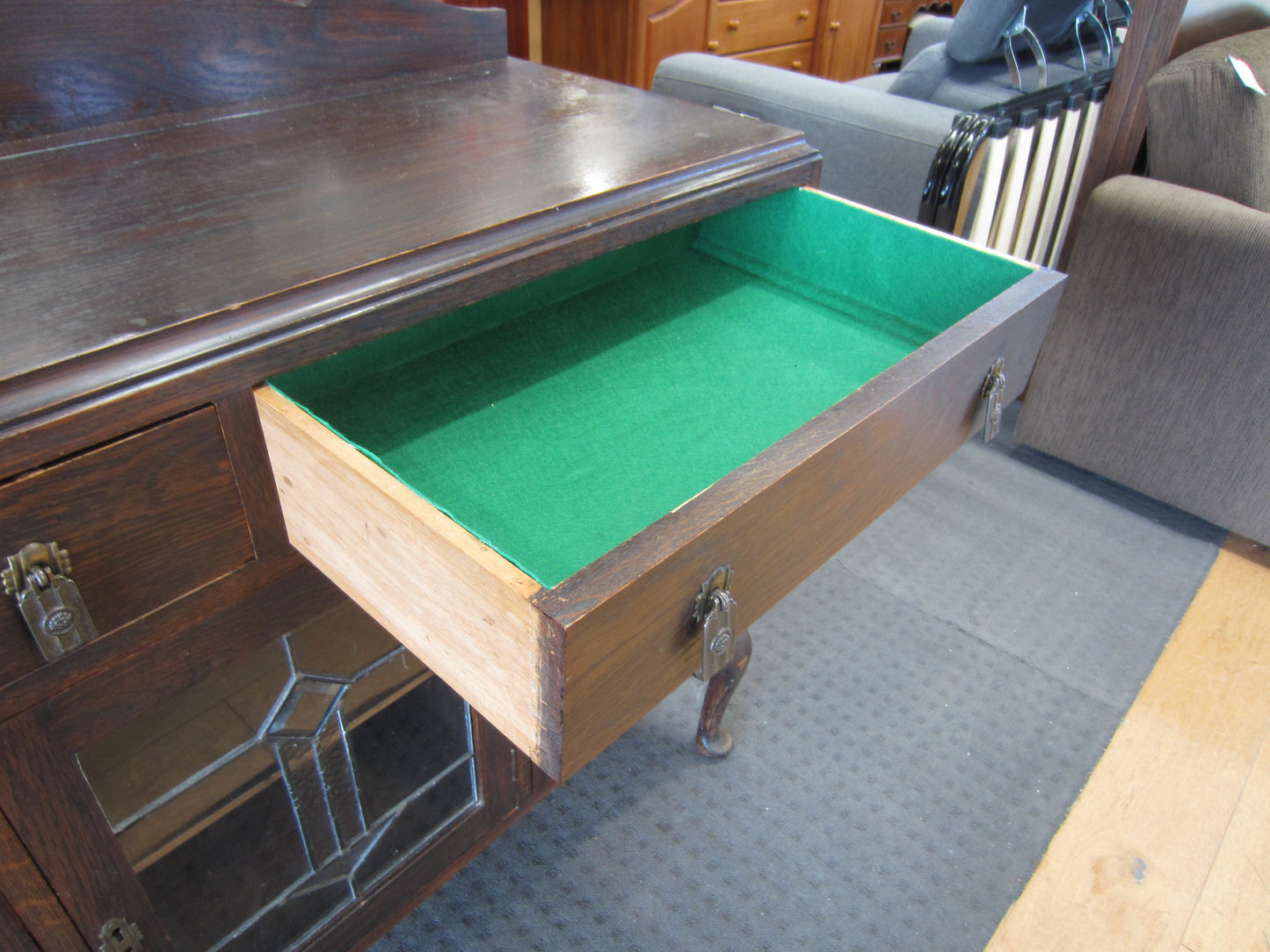 Art Deco Oak Sideboard