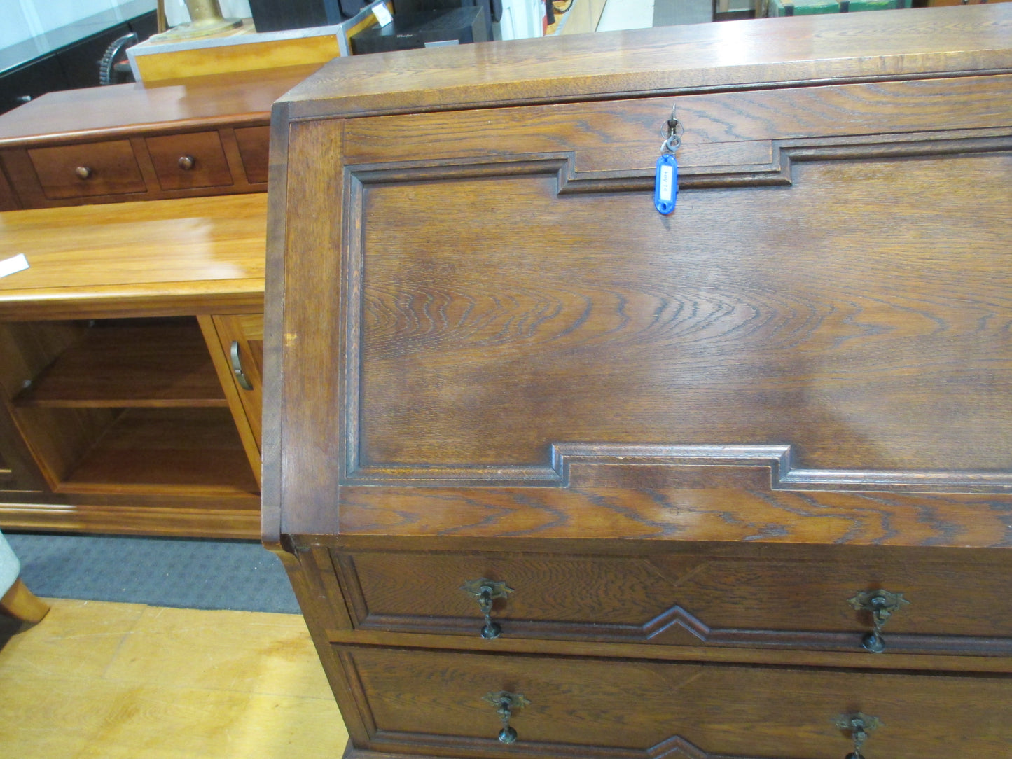 Oak Dropfront Desk