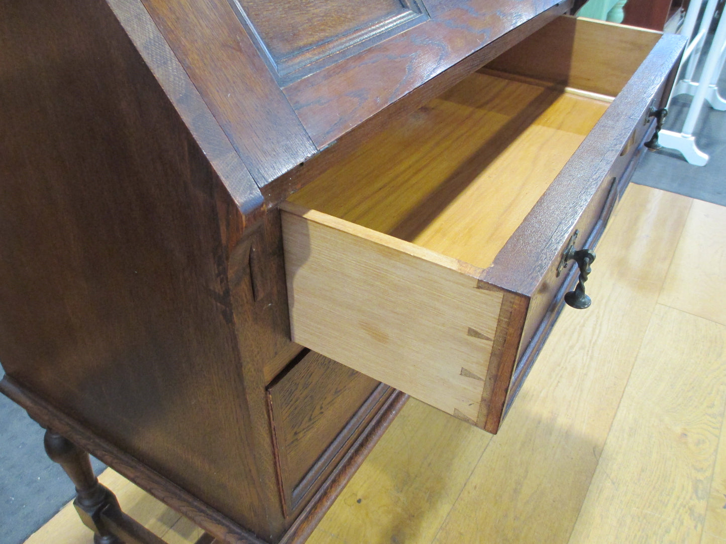 Oak Dropfront Desk