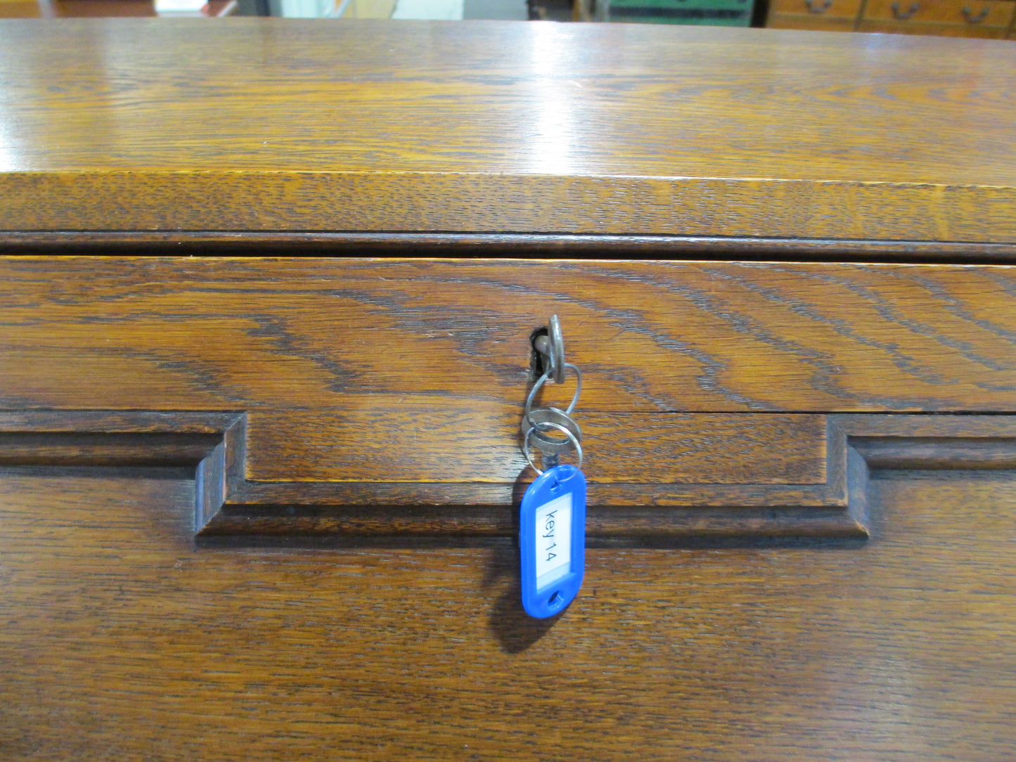 Oak Dropfront Desk