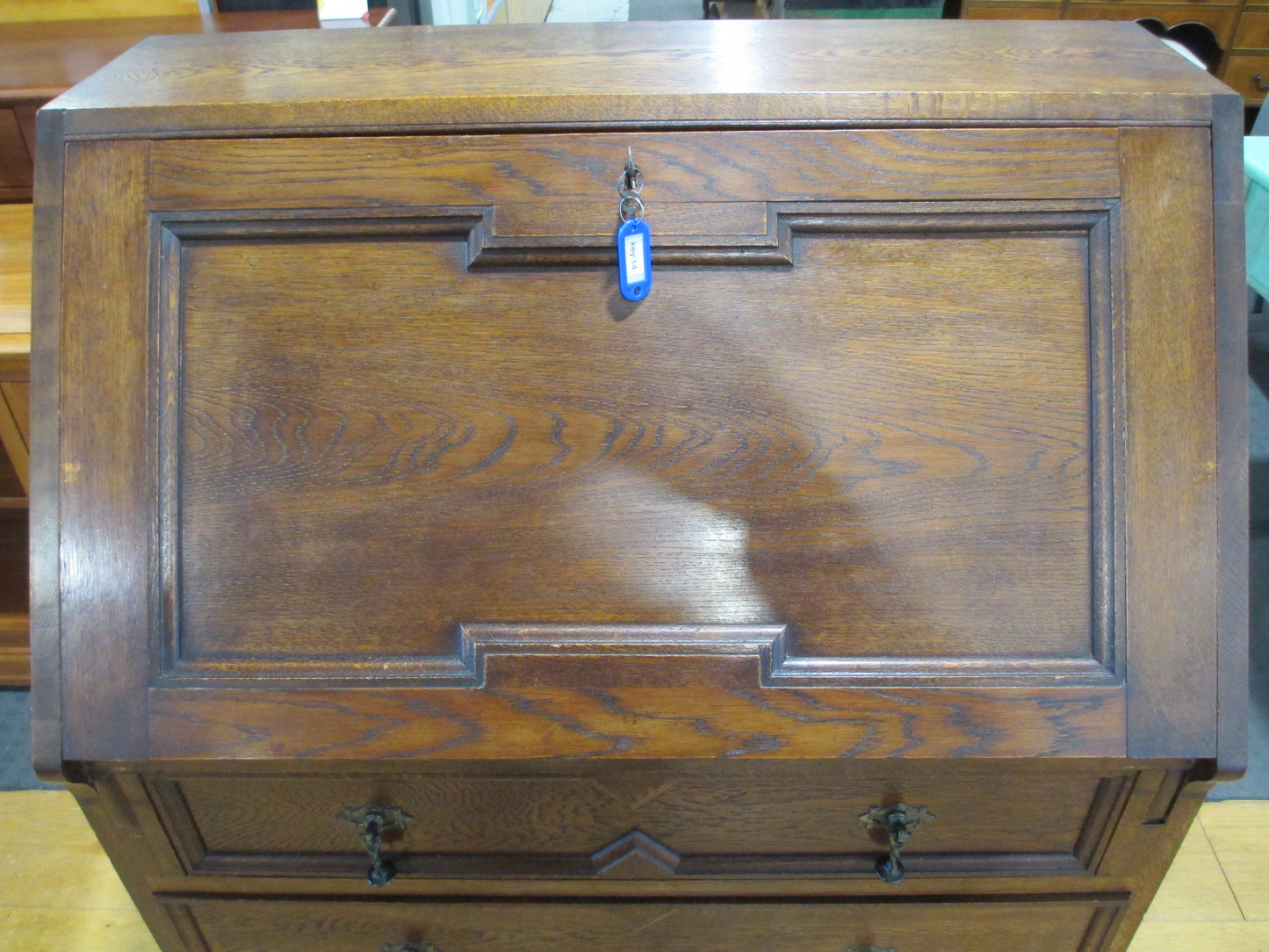 Oak Dropfront Desk