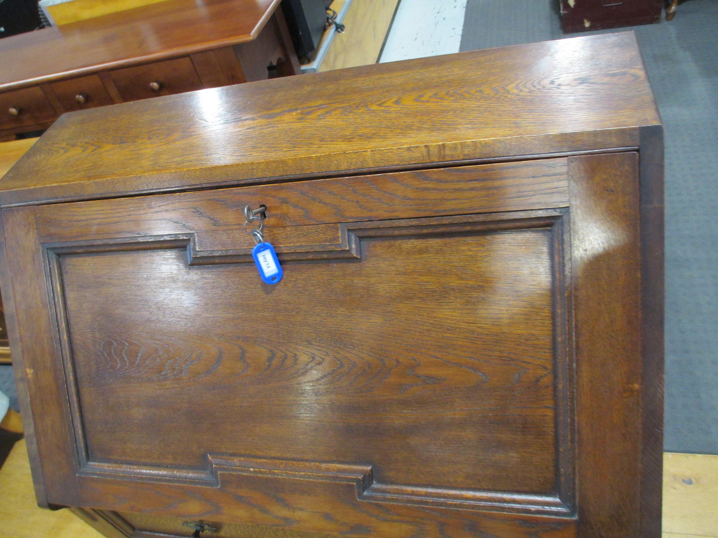 Oak Dropfront Desk