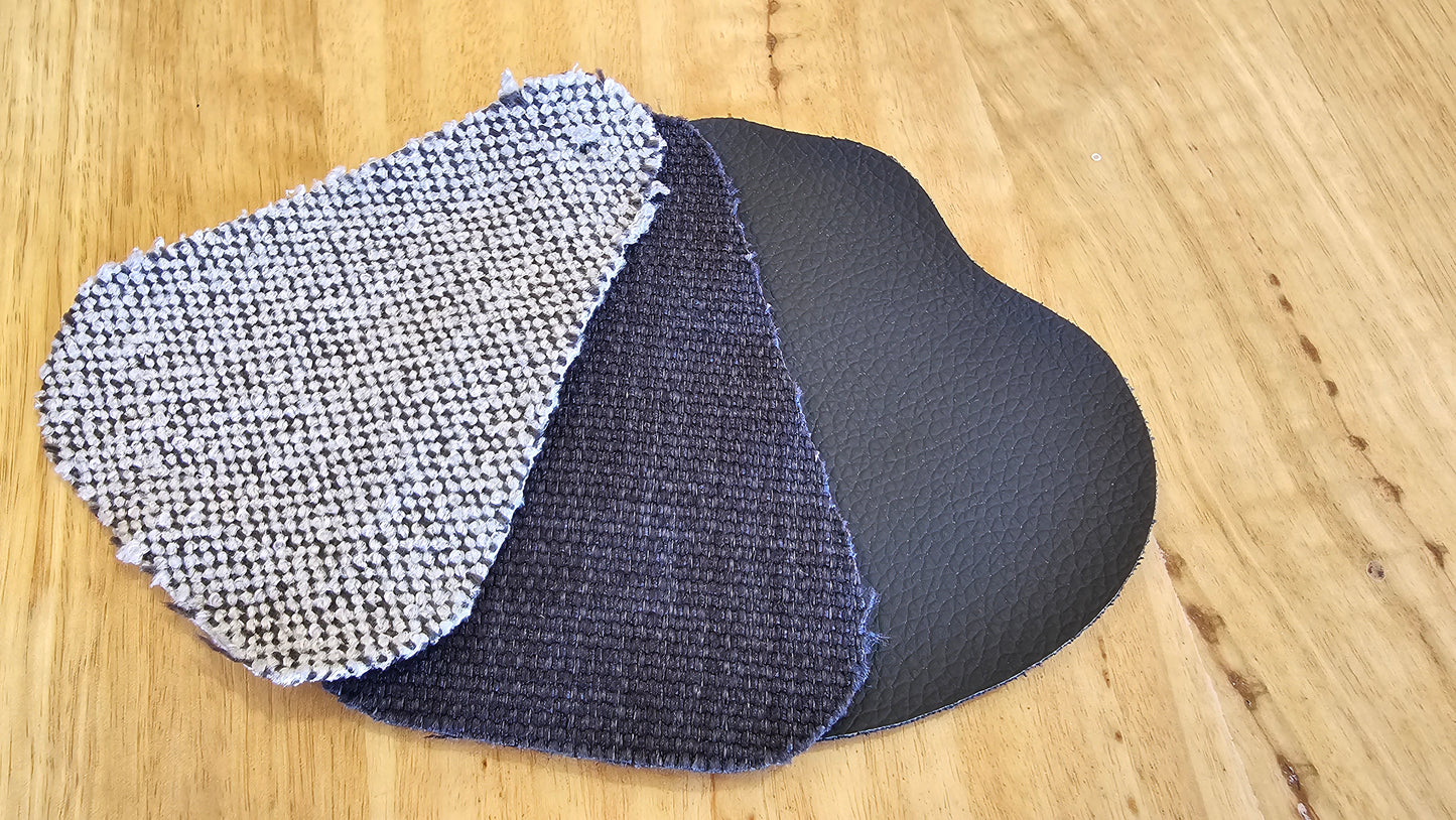 Maui Fabric Recliner - PU Black