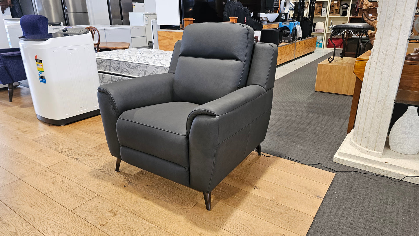 Sudbury Leather Electric Armchair