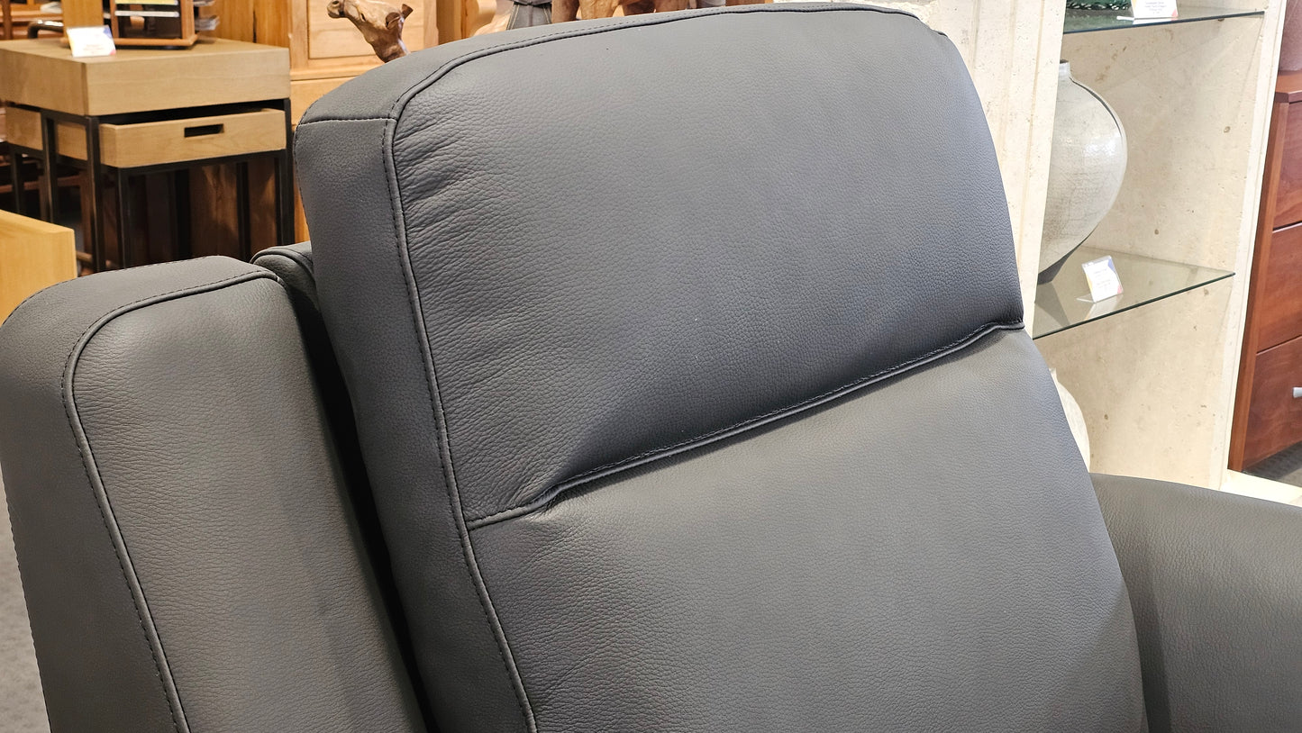 Sudbury Leather Electric Armchair