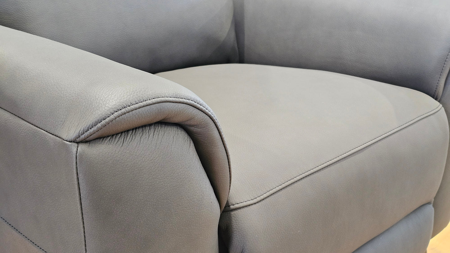 Sudbury Leather Electric Armchair