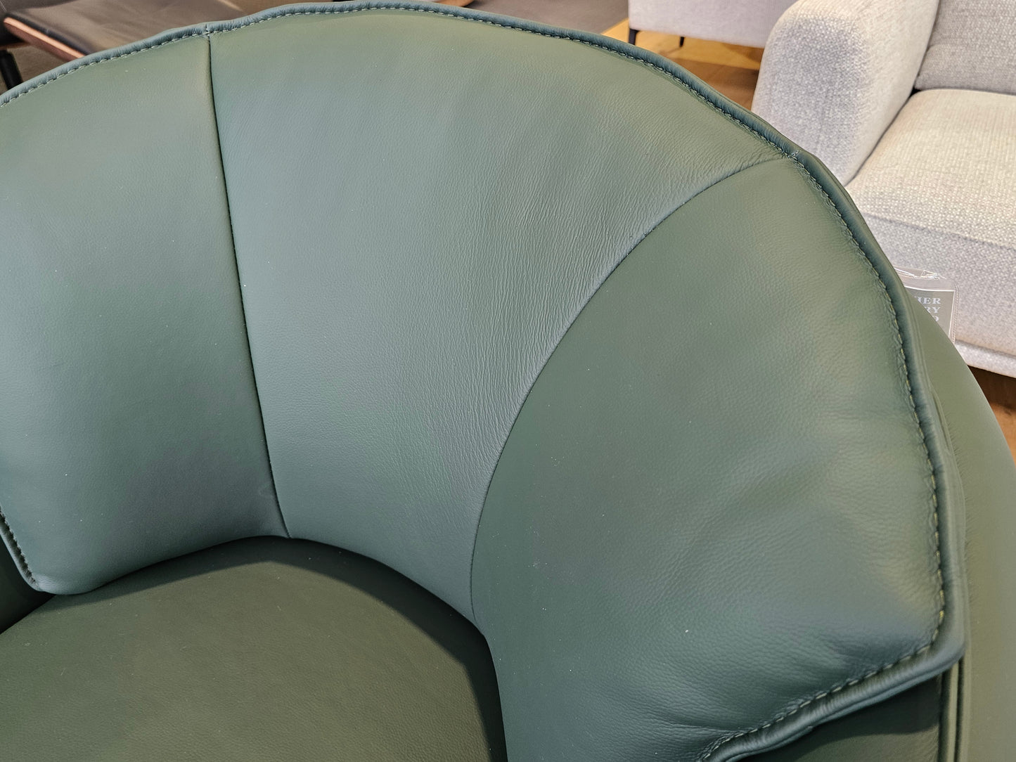 Soho Leather Swivel Chair