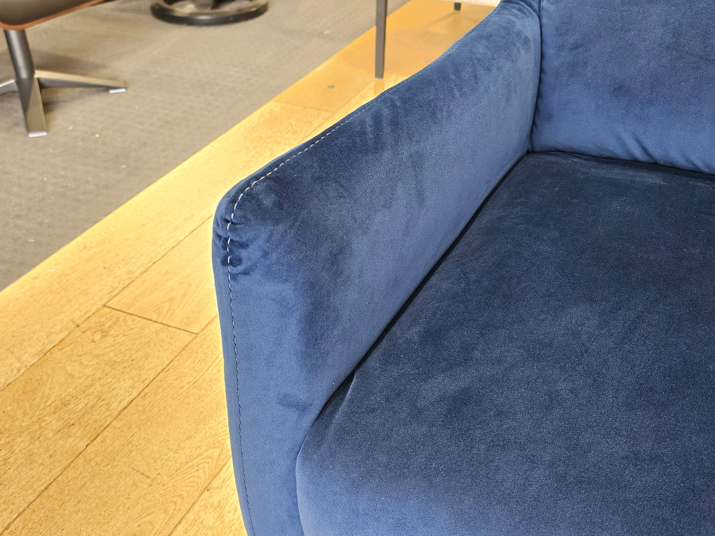 Yasmin Fabric Armchair & Footstool