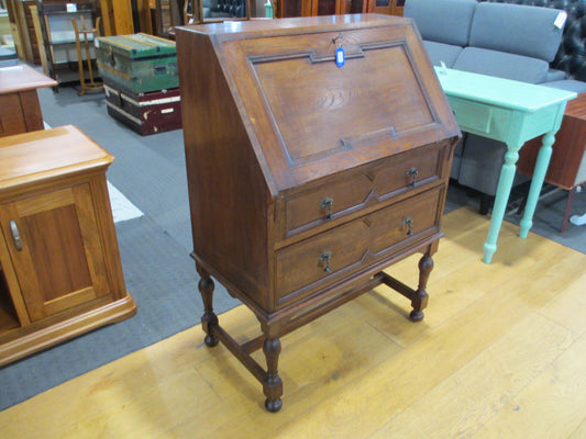 Oak Dropfront Desk