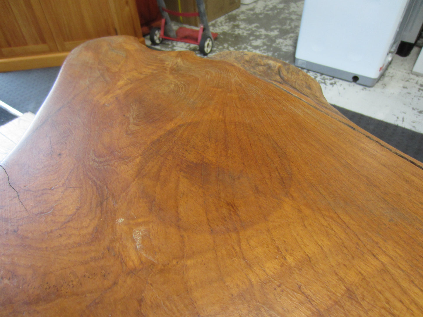 Solid Teak Root Console
