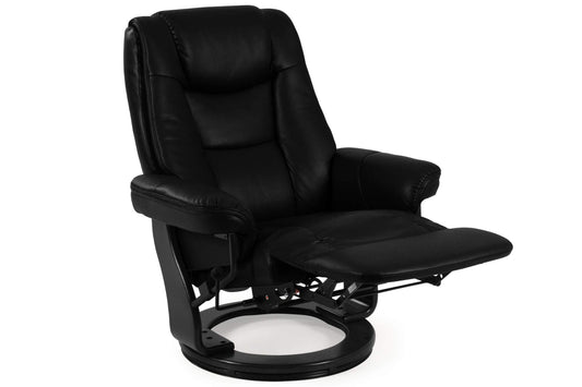 Maui Fabric Recliner - PU Black